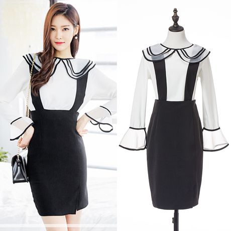 2019 fashion black overalls