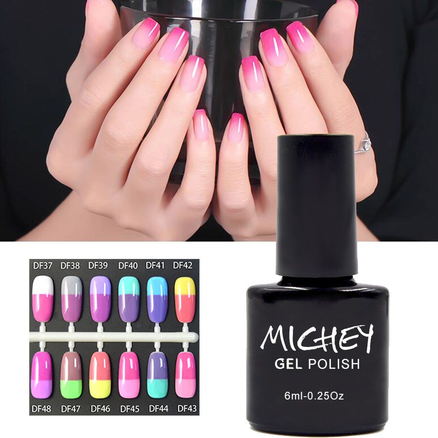 Wholesale Top Brand Uv Gel Nail Polish Color Change Glossy Gel