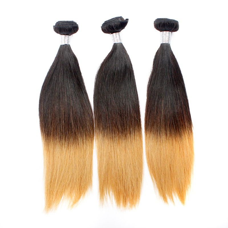 Uglam Hair Products Ombre Brazilian Straight Human Hair Bundles