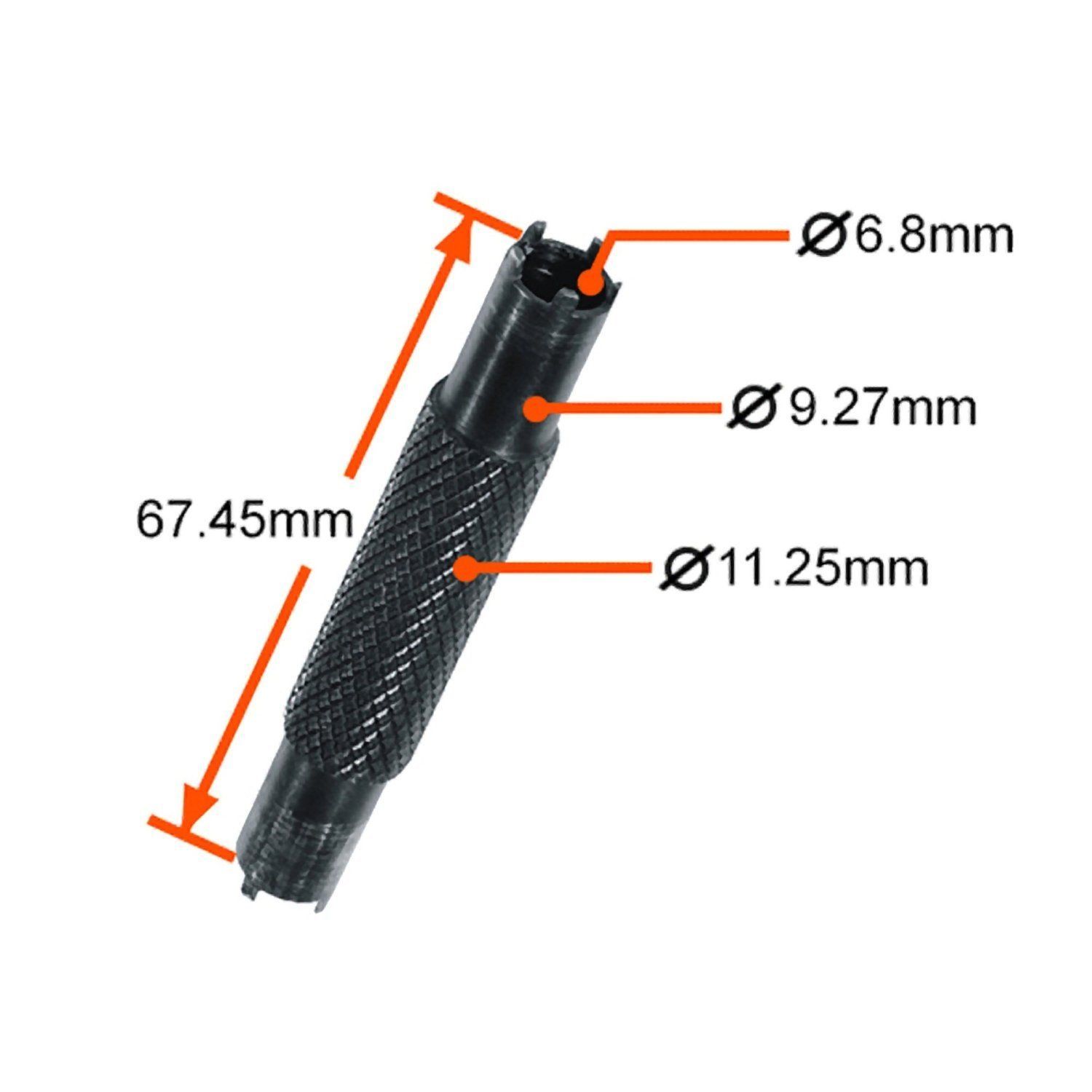 Guidon Avant Triangulaire Métallique - Pour Airsoft AR15/M16/M4 - Montage Rail Picatinny