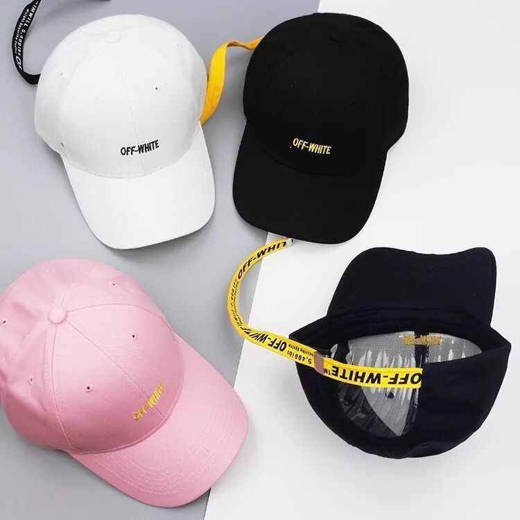 off white cap