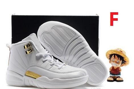 Compra 12 Gris Rosa Negro Blanco Zapatos De Baloncesto Para Niños Zapatos  Deportivos Para Niños 12s Zapatillas De Deporte Zapatos Baratos Para Niños  Entrenador De Moda Para Niños Niñas Barato | Entrega