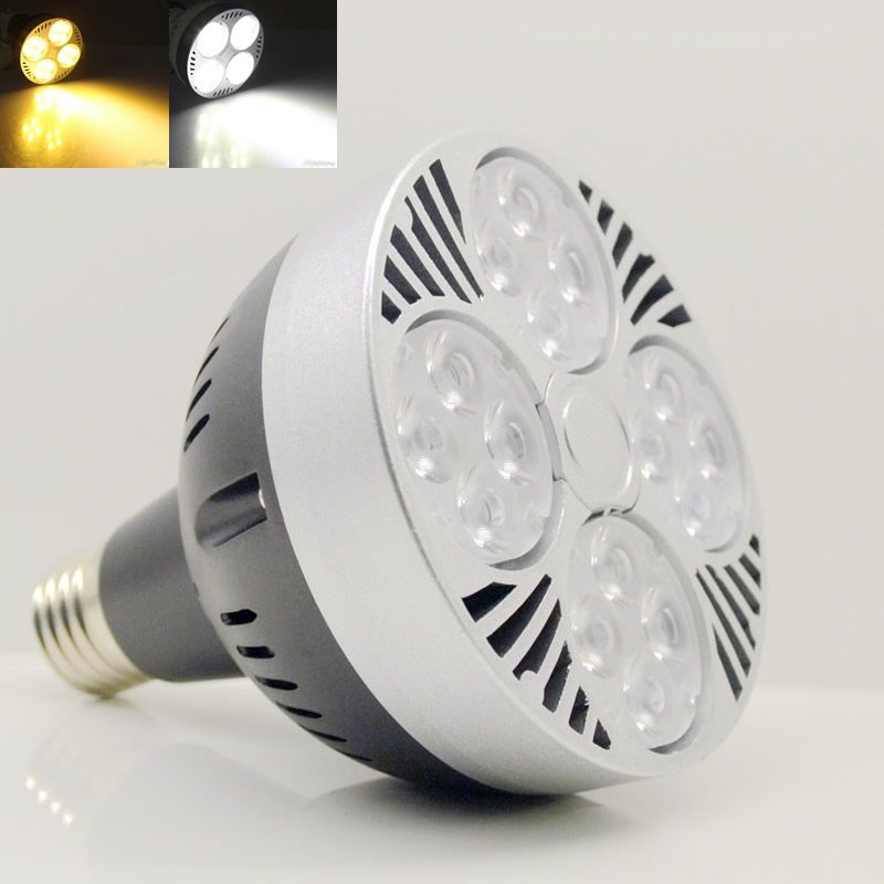 high lumen high cri led par30 spotlight ac85 265v 30w par30 bulb