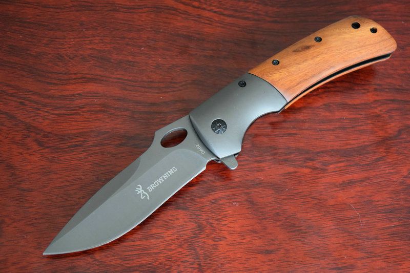 2021 OEM Browning DA62 Folding Hunting Knife Camping Survival Knives