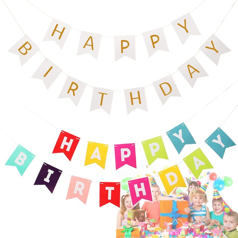 banner pull children birthday
