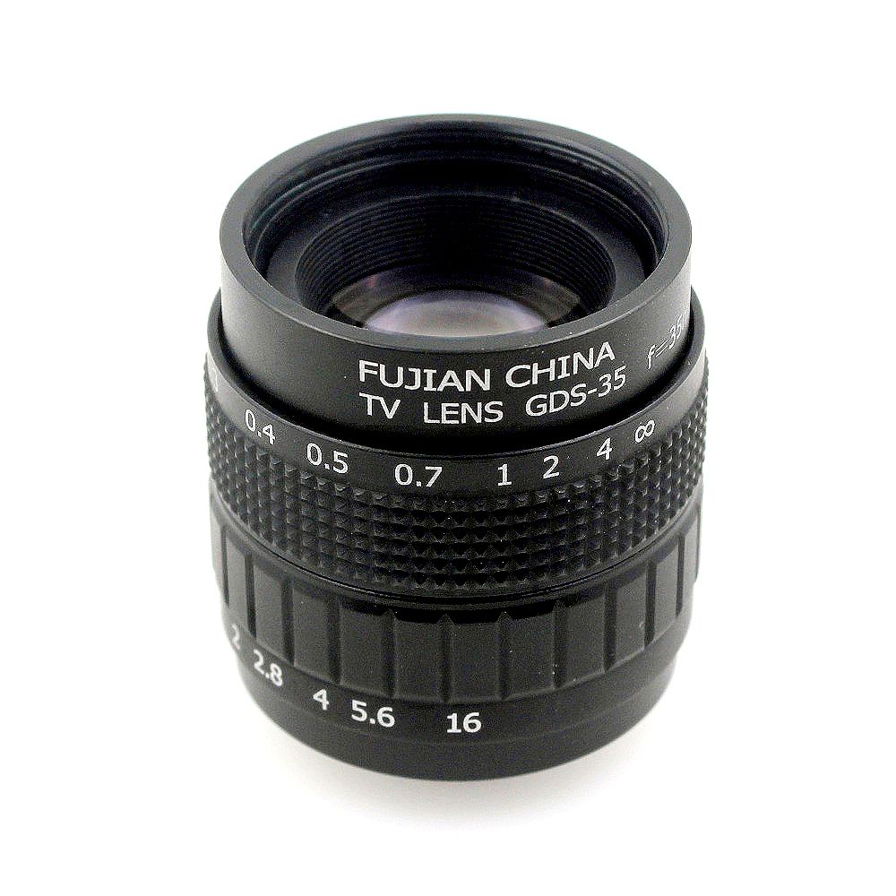 Fujian 35mm F1.7 C Mount CCTV Camera Lens For Sony NEX 5 NEX 3 NEX 7
