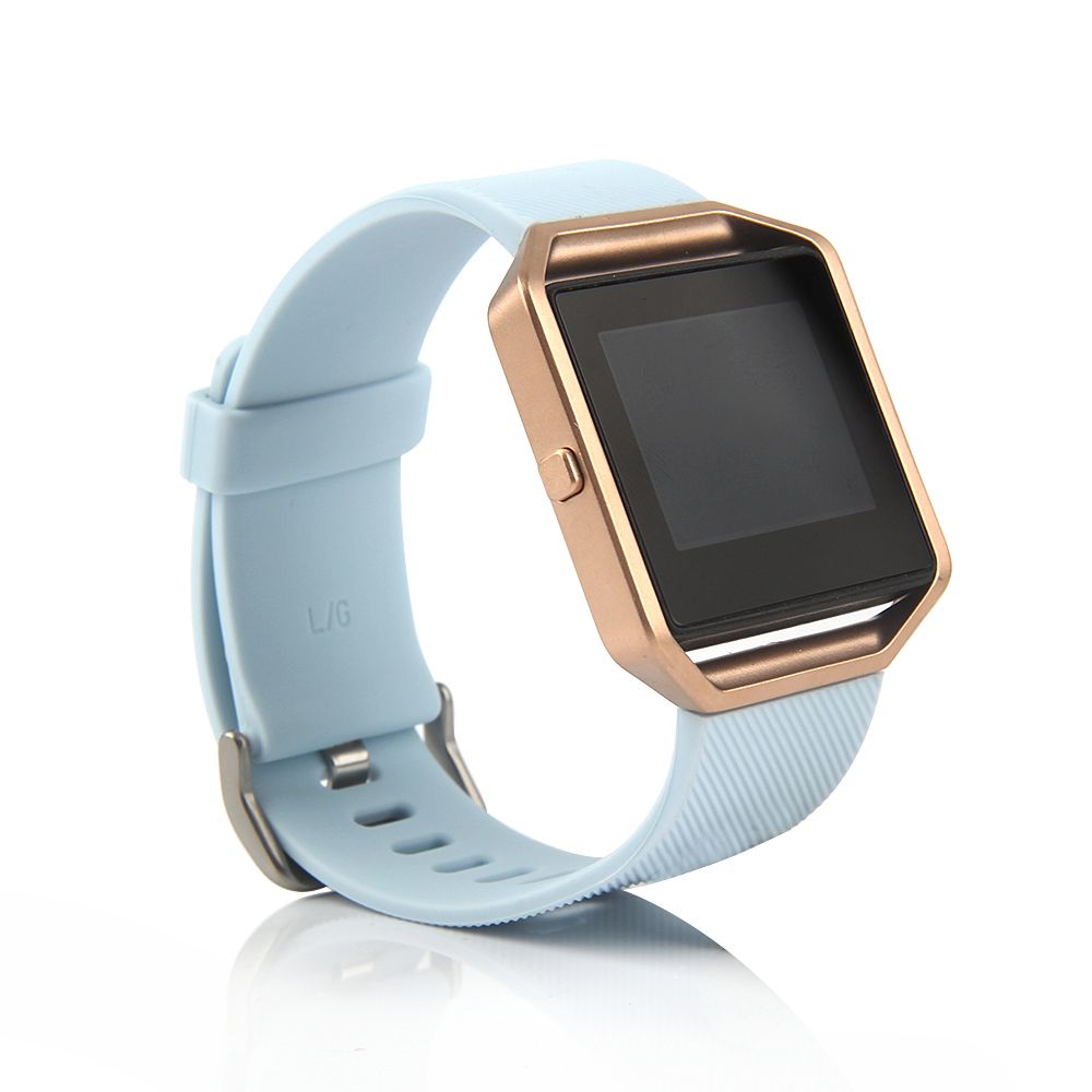 fitbit blaze blue band
