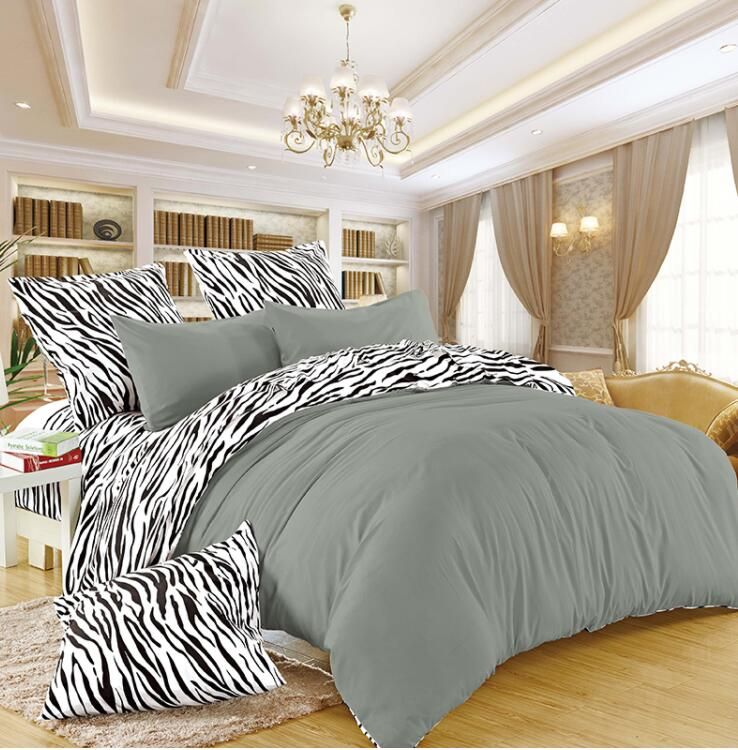 Bedding Set Zebra Stripes High Quality Sets New Syle Flat Bedding Set Zebra Stripes High Quality Sets New Syle Flat Sheet Pillowcase Bed Linens Deisiner Duvet Cover Full Sheets From Gardenking