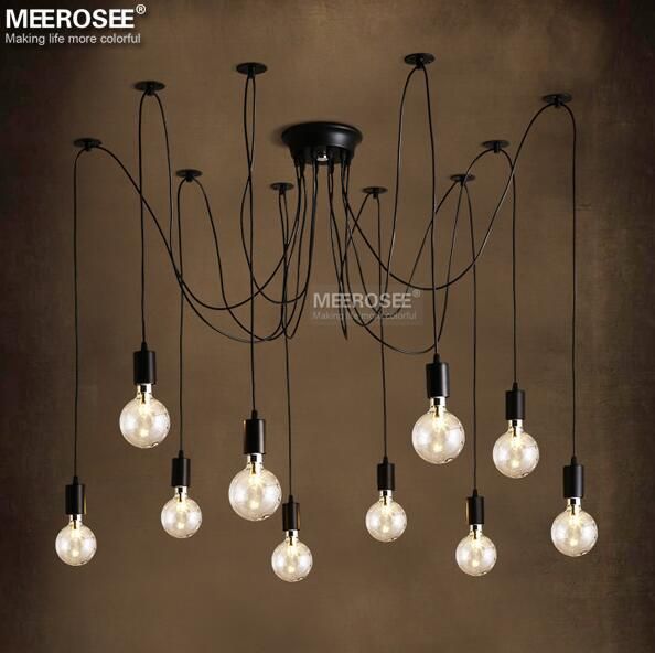 Contemporary Pendant Light Fixture American Style Decoration Suspension Lamp Fancy Hanging Vintage Re Md1205