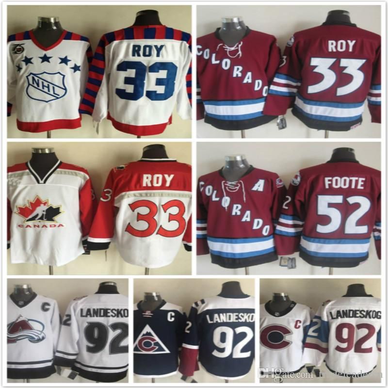 avalanche throwback jersey