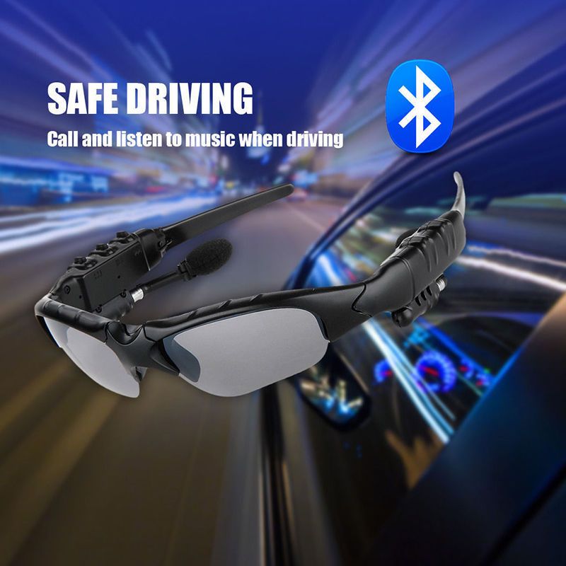 Smart Glasses Bluetooth V4.1 Sunglass Sun Glass Sports Headset MP3