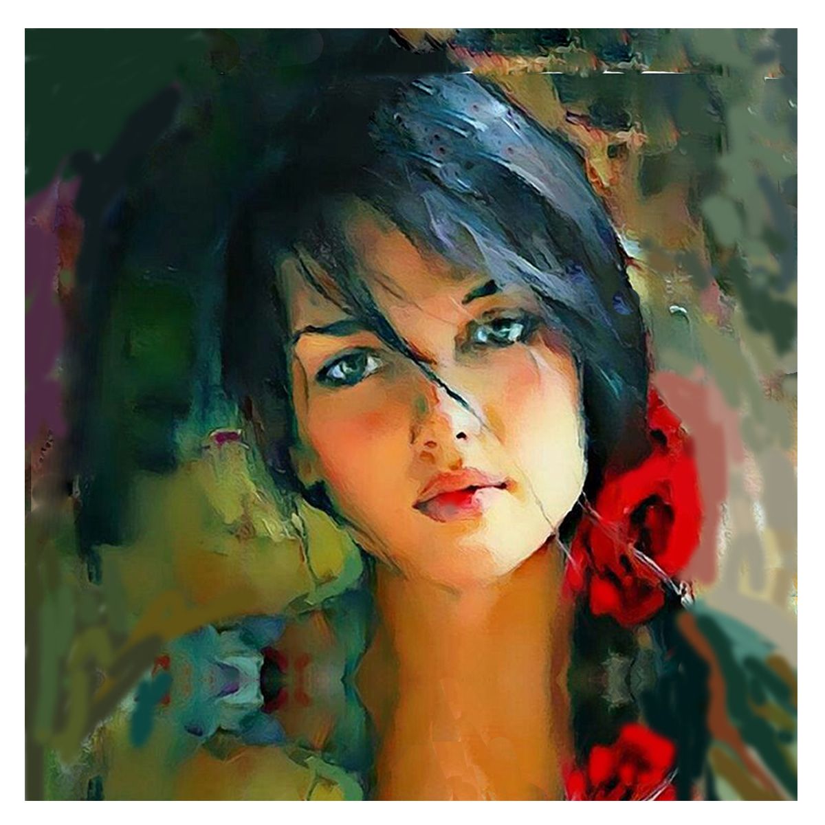 contemporary portrait painter