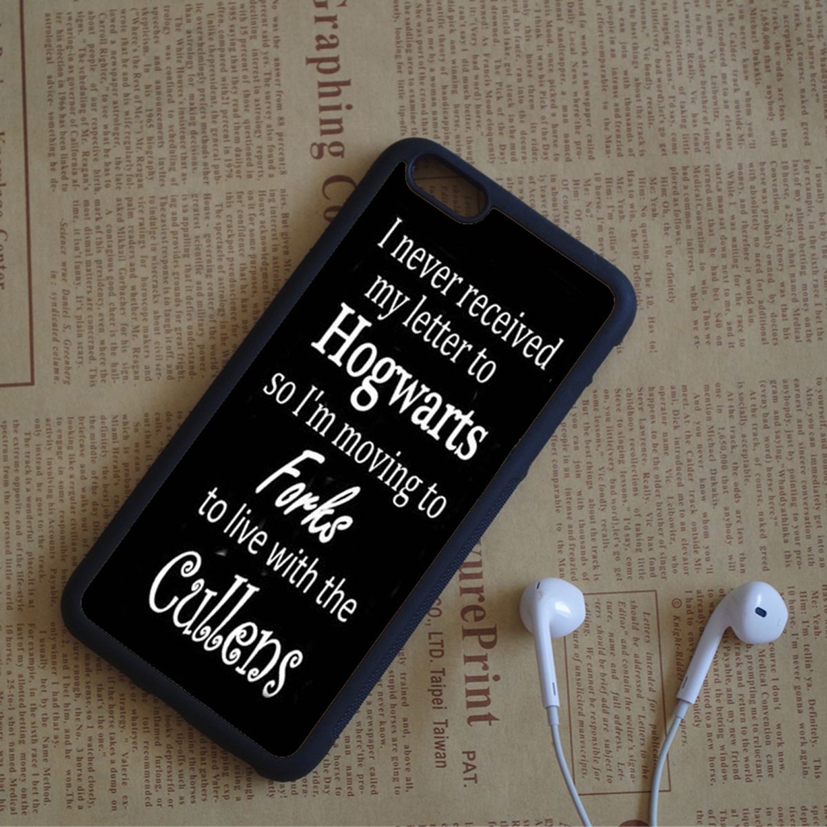 Harry Potter Twilight Quotes Phone Cases For IPhone 6 6S 