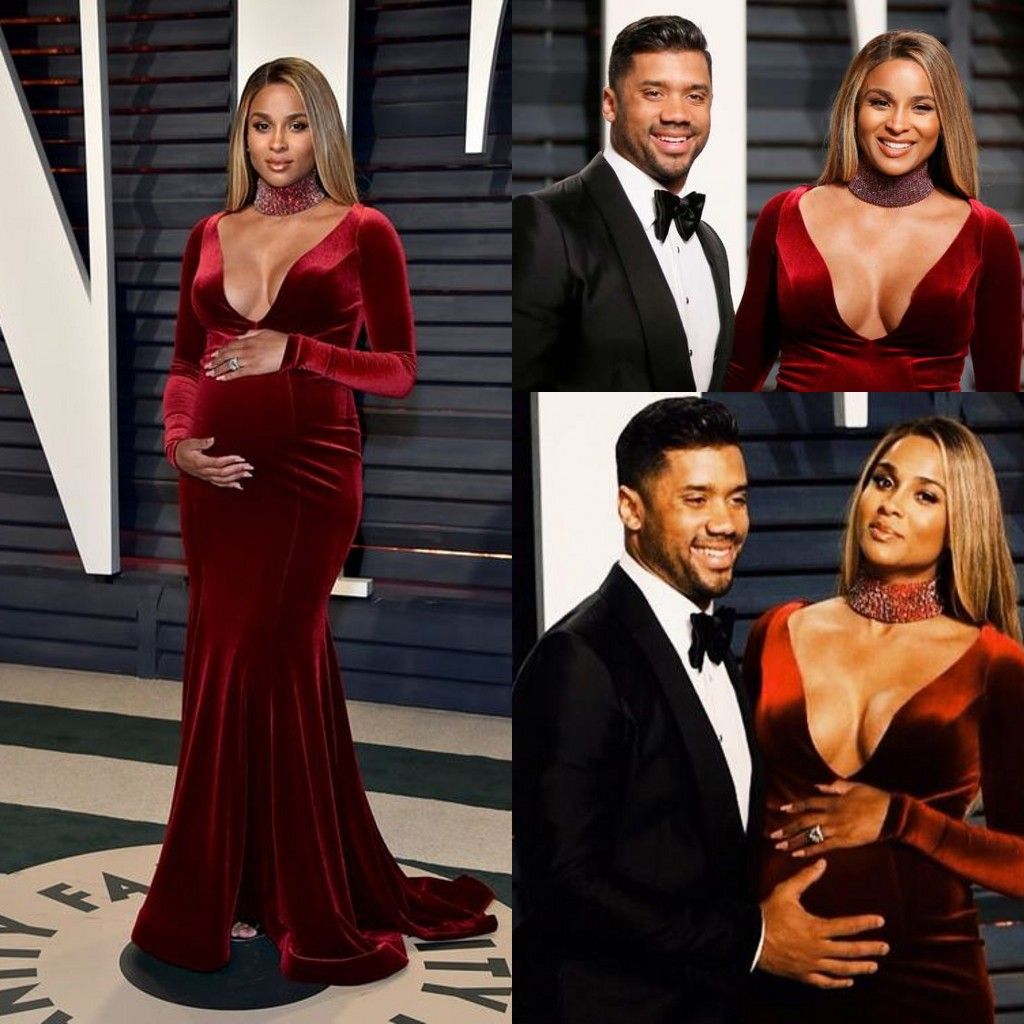 evening wear for pregnant ladies