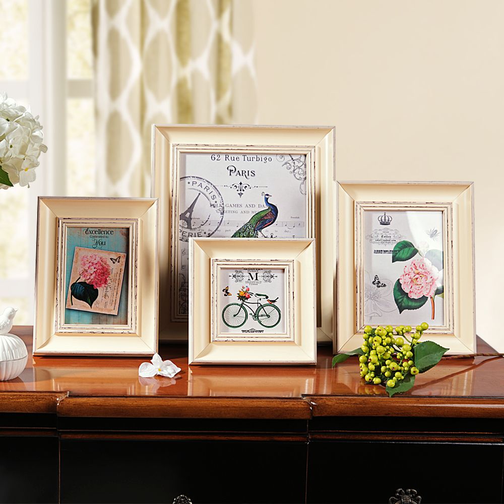 4 6 7 10inch Plastic Collage Photo Frame Baby European Retro Style 4 6 7 10inch Plastic Collage Photo Frame Baby European Retro Style Picture Frames A4 For Home Decor