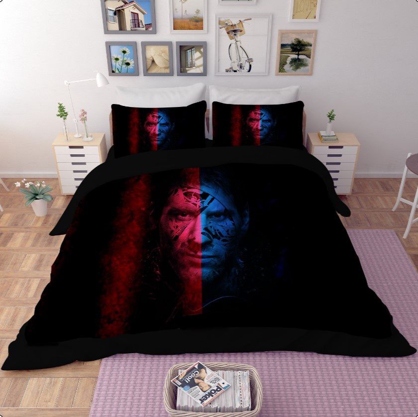 Printed Bedding Set Bedsheet Football Team Pattern Polyester Twin Printed Bedding Set Bedsheet Football Team Pattern Polyester Twin Queen Size Home Textiles Duvet Covers Bed Linen Mix Whole King Cover White
