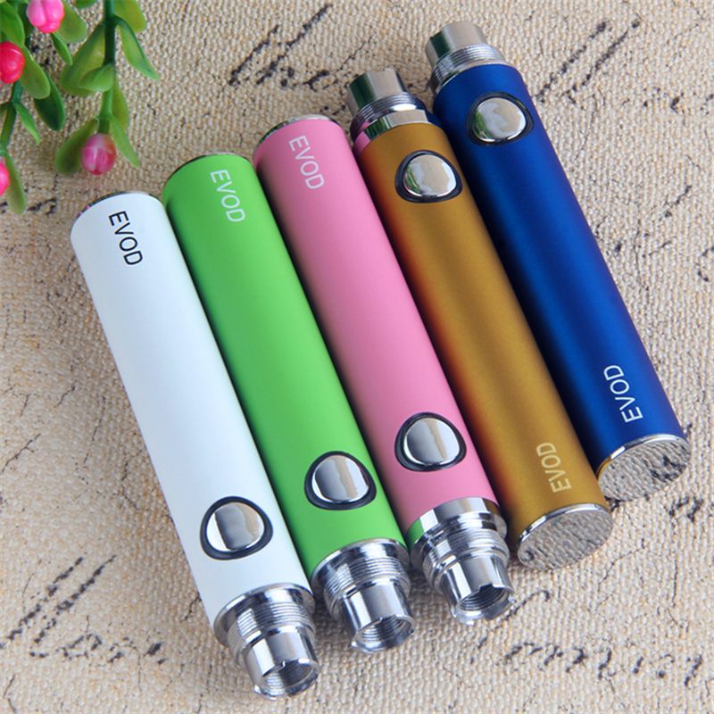 Best E Cigs 510 Thread Vape Pen Ego 650 900 1100 Mah Battery Evod Vaporizer Battery Evod Coil