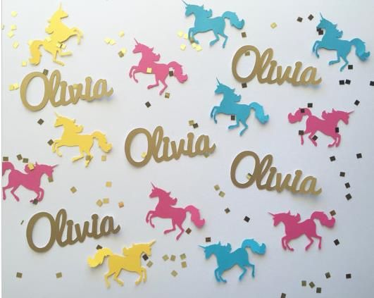 custom glitter name color unicorn confetti wedding table scatters custom glitter name color unicorn confetti wedding table scatters christmas bridal shower bachelorette party decorations festive little mermaid party