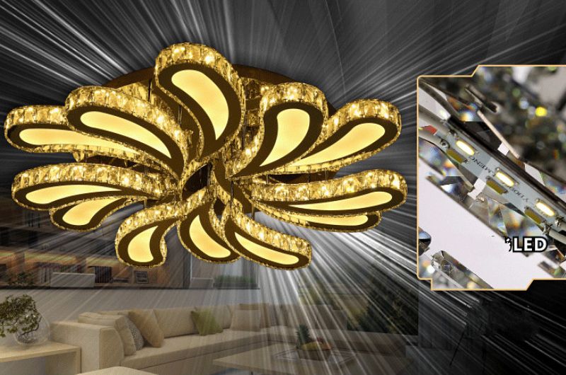 Plafoniere Led Moderne Design : Plafoniere a led per van knikerboker hué blattgold tischleuchte