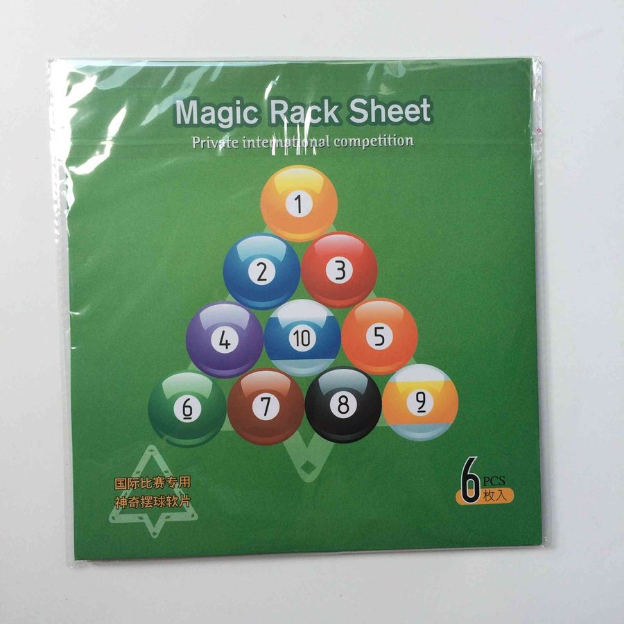 2021 /BILLIARDS MAGIC RACK SHEET/ 9 BALL AND 10BALL MAGIC RACK/BILLIARDS ACCESSORIES/BALL From