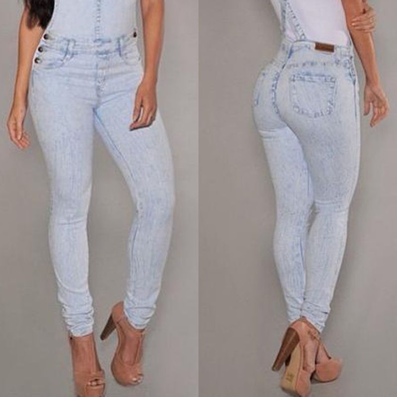 jeans with braces