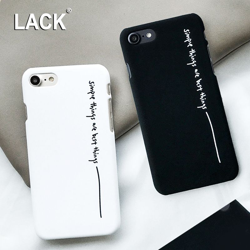 cartoon letter hard cover for iphone 6 case simple things are the letter on phone