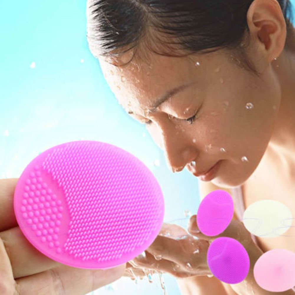 Face Wash Brushes Soft Silicone Facial Brush Cleanser Waterproof Design