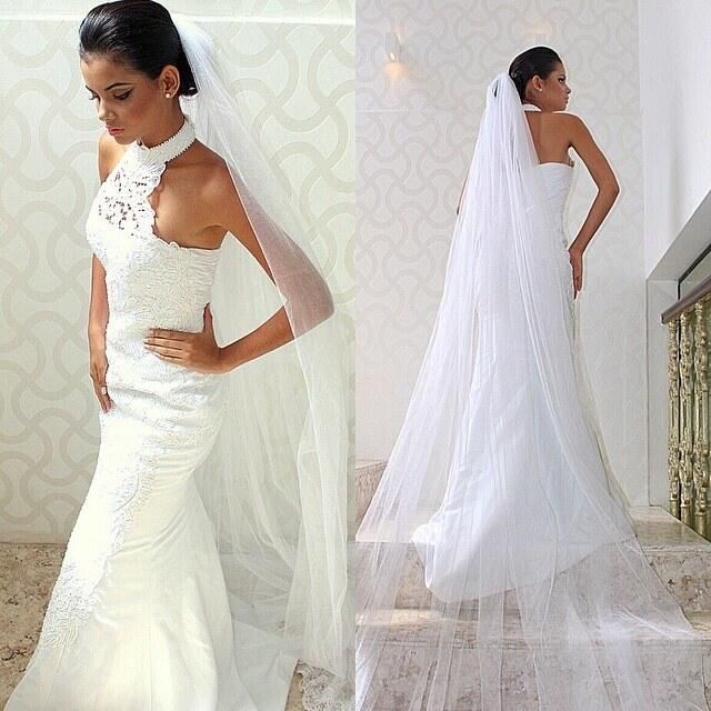 low back mermaid wedding gown