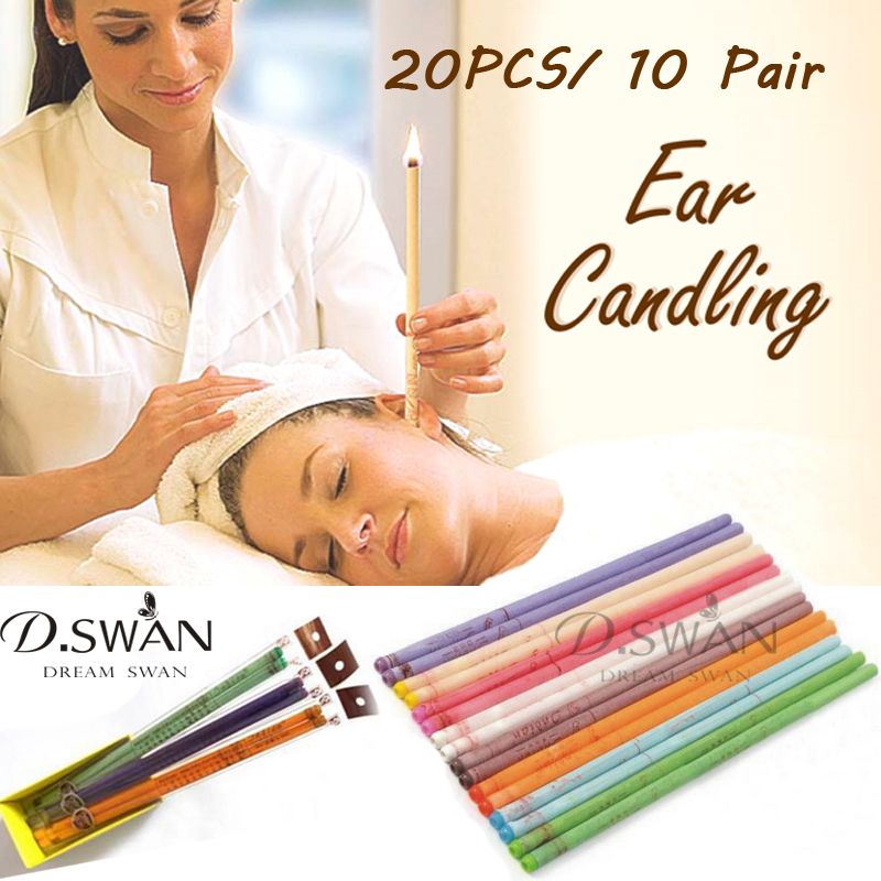 Ear Candle Healthy Care Wax Removal Cleaner Frangrance Aromatic