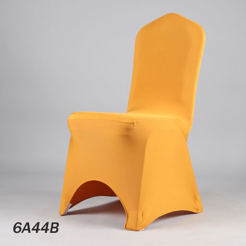100pcs New Cheap 40 Color Factory Wholesale Lycra Dinner Seat Cover Banquet Stretch Cover Chair Wedding Party Chair Cloths 20170629