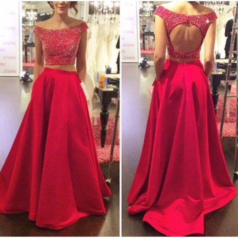two piece prom dresses uk