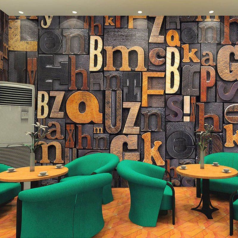 Acheter 3d Geant Photo Fond Decran Lettre Numero Murale Mural Chambre Couloir Chambre Decor Canape Tv Reglage Mur Art Decoration De La Maison Za1858 De 22 09 Du Perfumeliang Dhgate Com