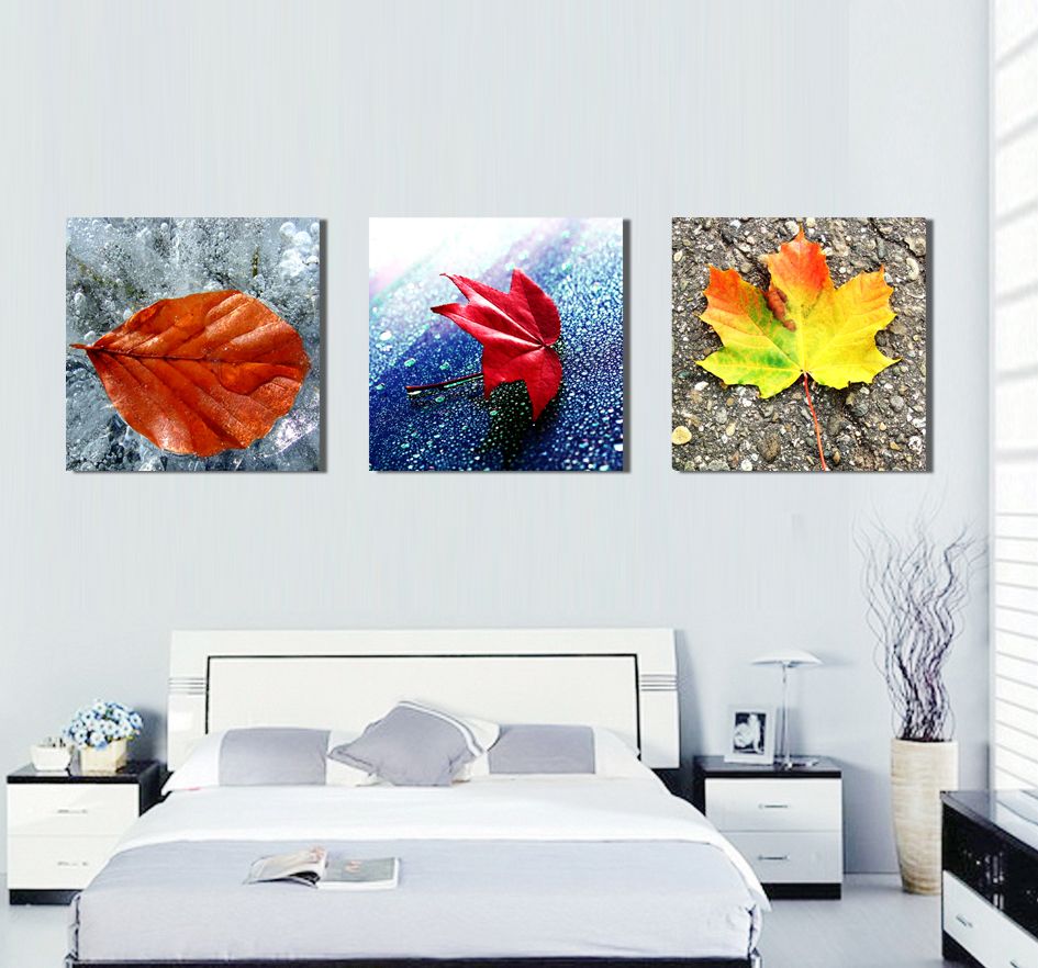 No Framed Canvas Art Colorful Leaf Digital Painting Wall Art - No Framed Canvas Art Colorful Leaf Digital Painting Wall Art Picturesset For Restaurant Decoration From Canvasartprints Dhgatecom no framed canvas art colorful leaf digital painting wall art - no framed canvas art colorful leaf digital painting wall art picturesset for restaurant decoration from canvasartprints dhgatecom