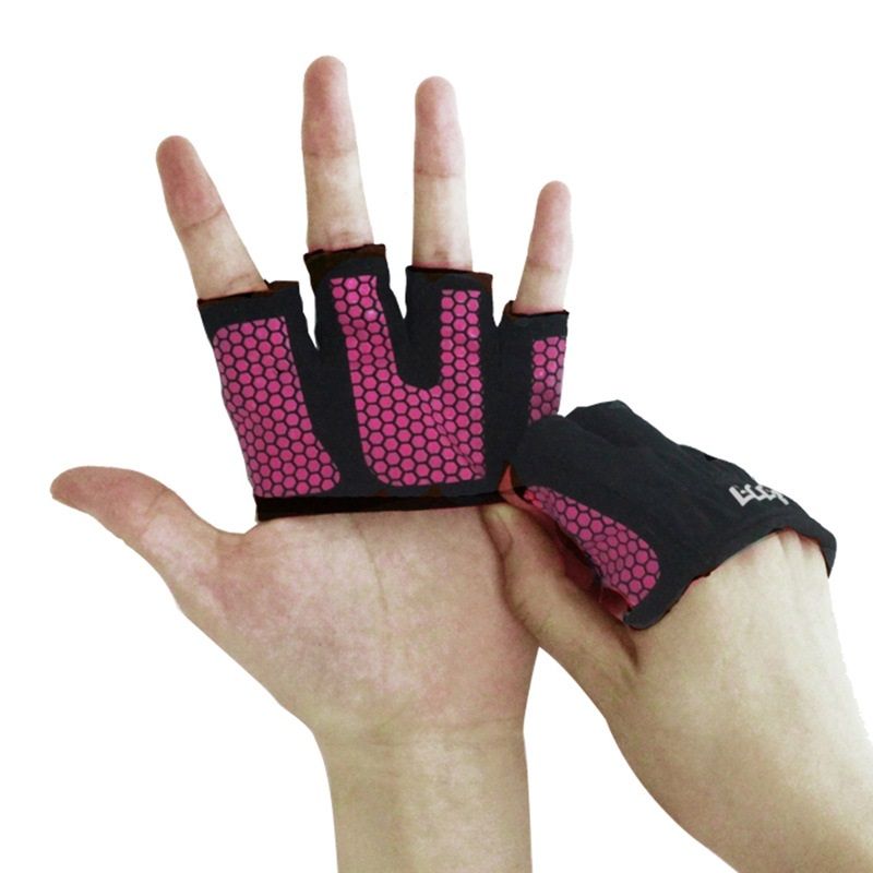 Grips Fitness Pour Musculation - Protège-mains Antidérapants 4 Doigts, Légers Et Respirants Pour Sport - 2