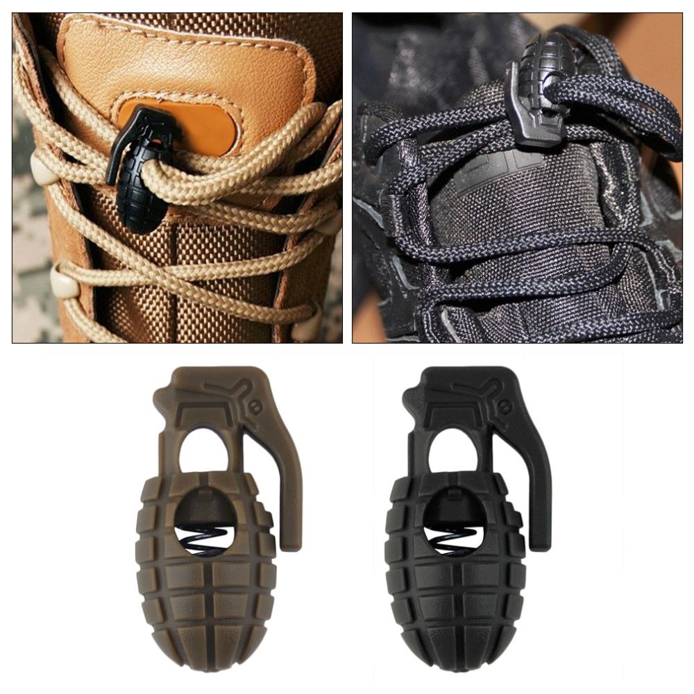Acheter Grenade Forme Chaussure Lacet Boucle Bouchon Corde Pince Cordon Printemps Serrure En Gros De 0,99 € Du Bulkbuy | Fr.DHgate.Com
