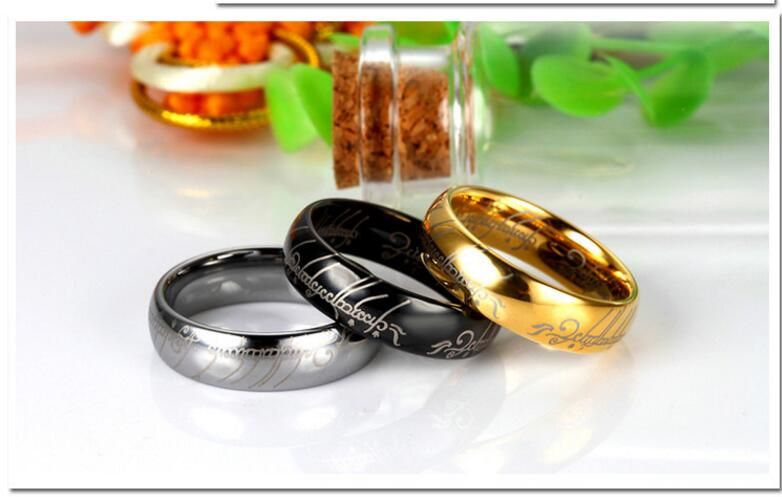 8 мм фильма на американский представитель вольфрамового карбида мода Горячие продажи ювелирные изделия пальца кольцо для мужчин и женщин король