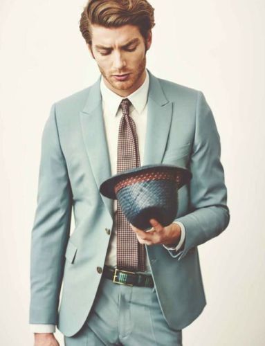 mint green suit jacket