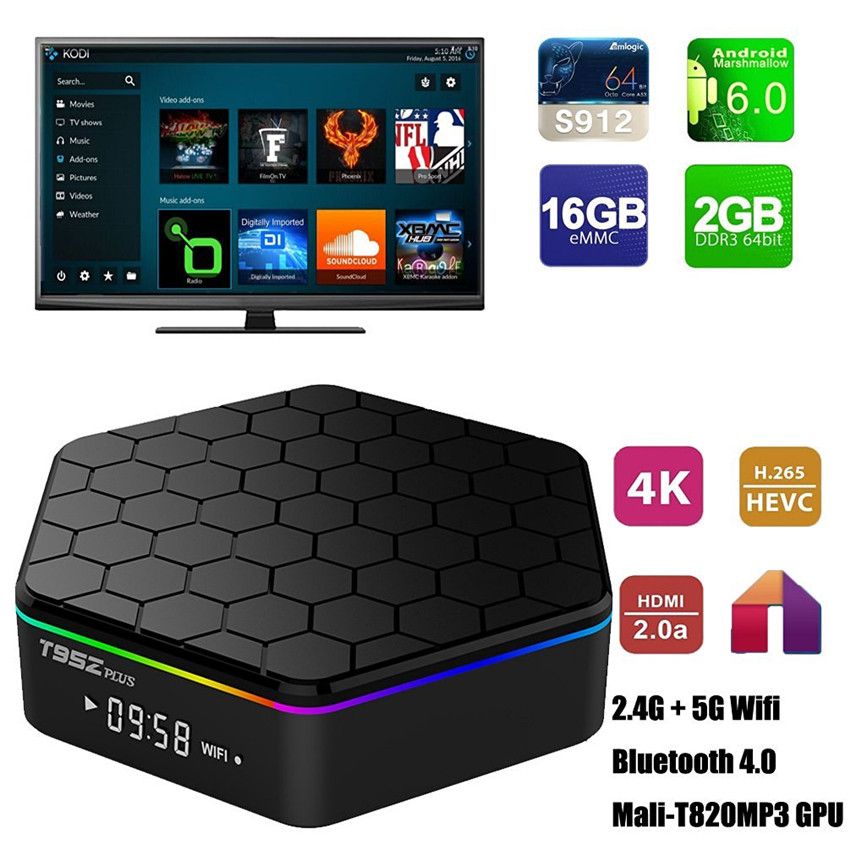 t95z plus t95z amlogic s912 android tv box