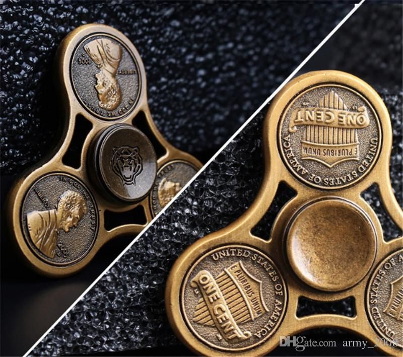 Top Cents Fid Spinner Zinc Alloy Metal Toys Mold Hand Spinners