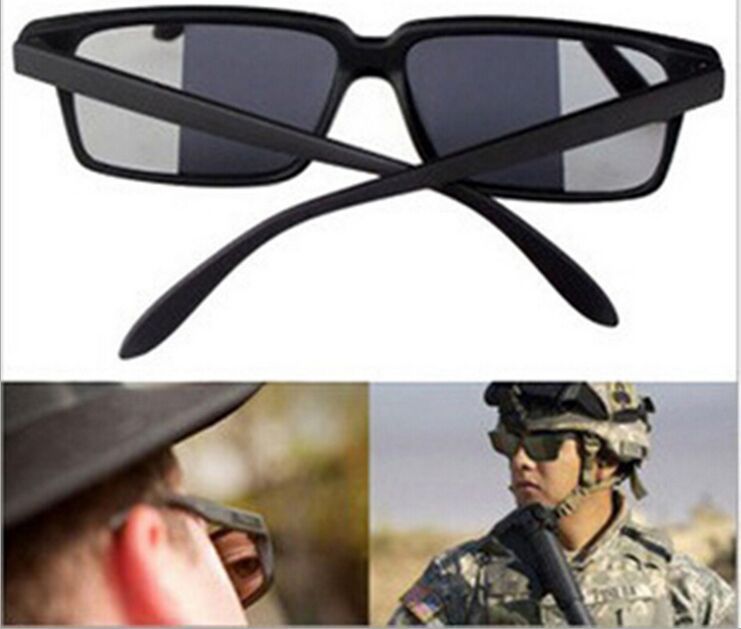 FBI Detective Rear View Spy Mirror Mirrored Sunglasses Novelty Gadget