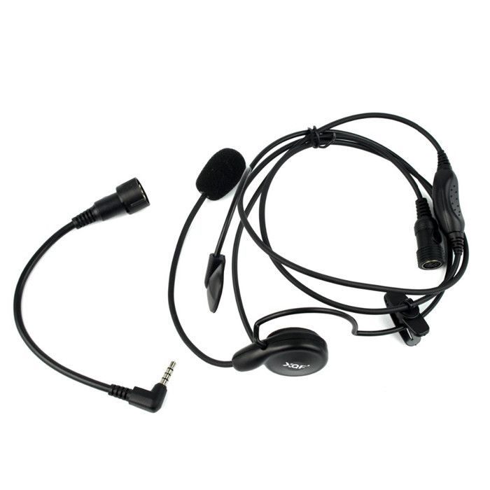 Acheter Nouvelle Oreillette Neckband Casque Avec Boom Mic Ptt Pour