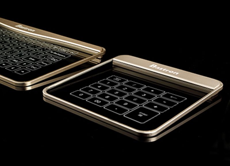 2021 Bastron Newest Magic Ergonomic Trackpad Mouse Aluminum Transparent