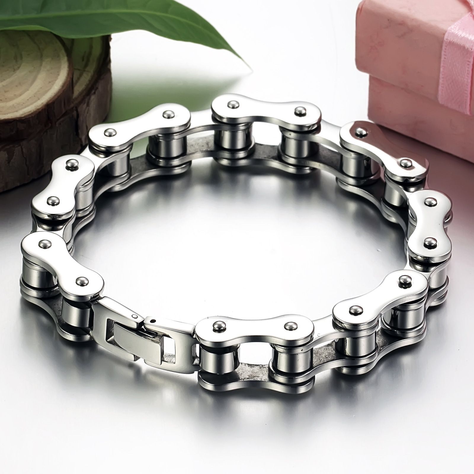 2019 Free Sample*Brand New Bike Chain Style High Quality Men'S 316L