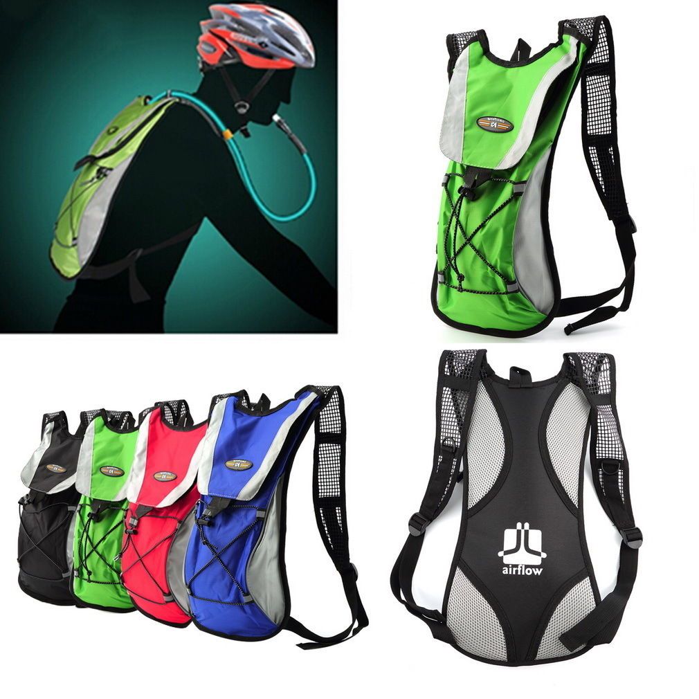 2019 Water Bladder Bag Backpack Hydration Packs Pack Hiking Camping 2L