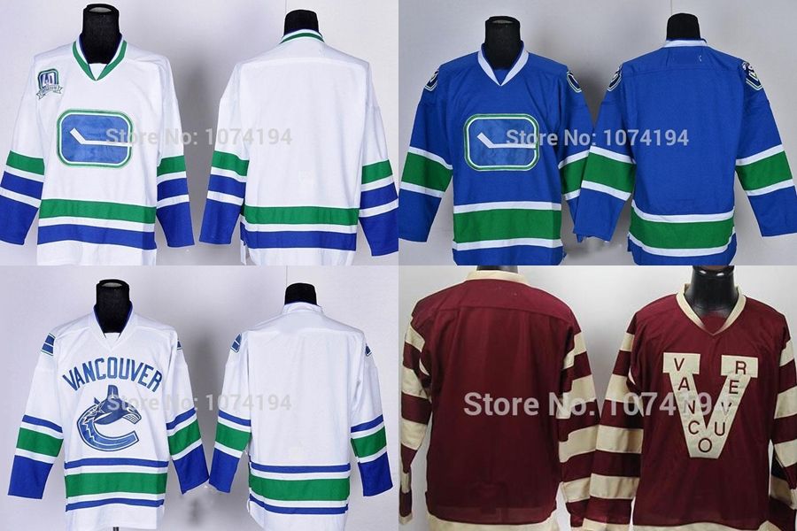 2019 Mens 2016 Cheap Sale Vancouver Canucks Blank Jersey Wholesale