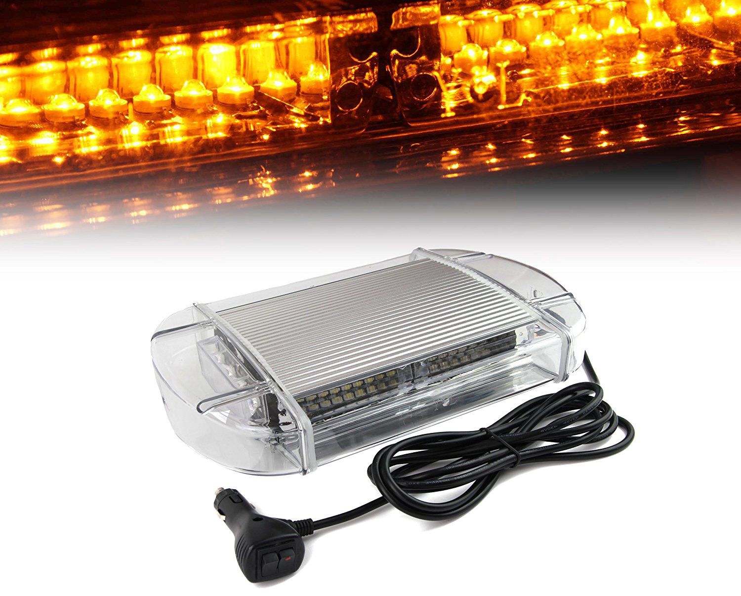 40 LED High Intensity Law Enforcement Emergency Hazard Warning Flashing Car Truck Construction