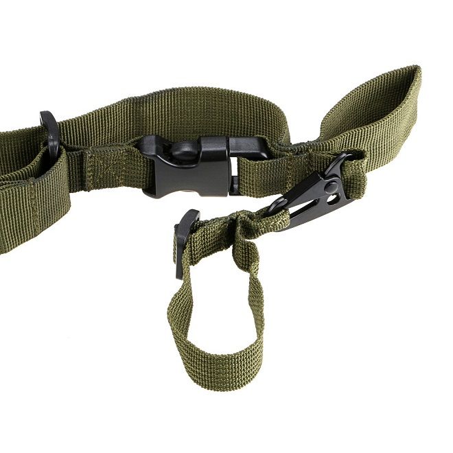Tactical 3 Point Rifle Belt Practical Rifle Holder Gun Sling System Kit