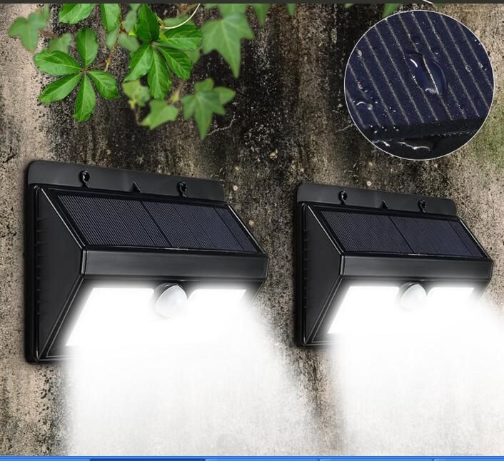 2019 Wireless Solar Powered 45 Led Light Outdoor Lighting Garden Waterproof Ip65 Pir Motion Sensor Wall Lamp From Qin88888