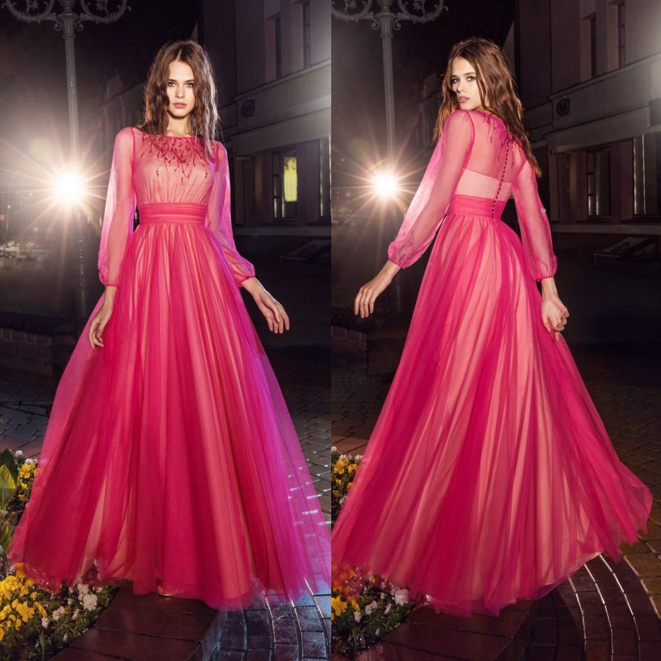 beautiful fuchsia dresses