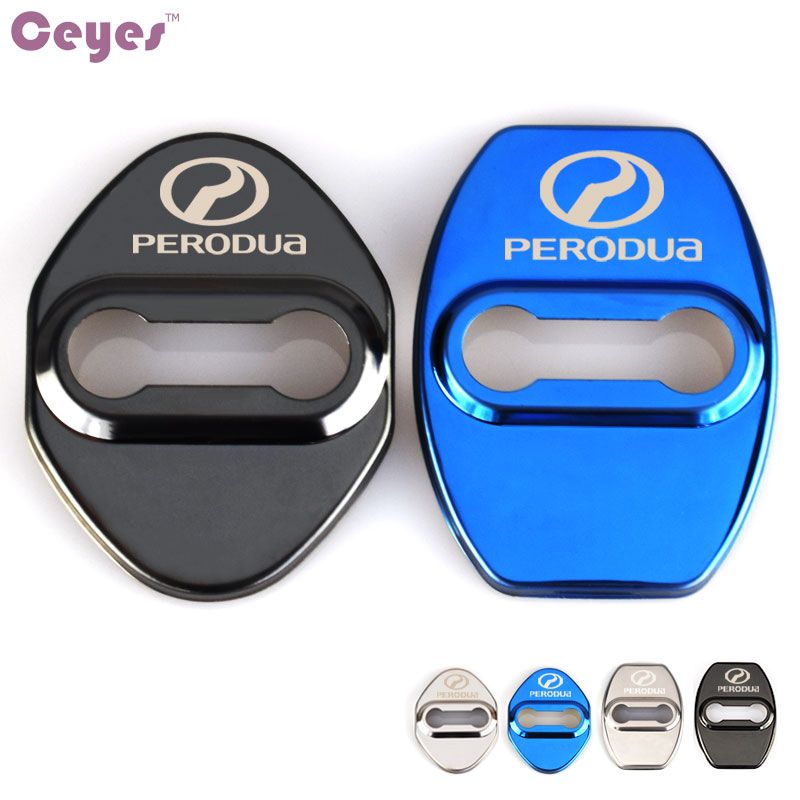 Car Exterior Accessories Door Lock Cover for PERODUA Myvi 